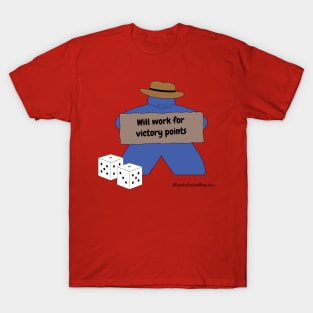 Will Work, Blue T-Shirt